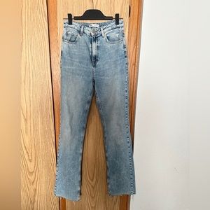 Zara Jeans- side slit